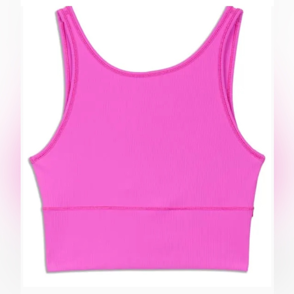 Power Pivot Ribbed Tank Top Pink- Lululemon